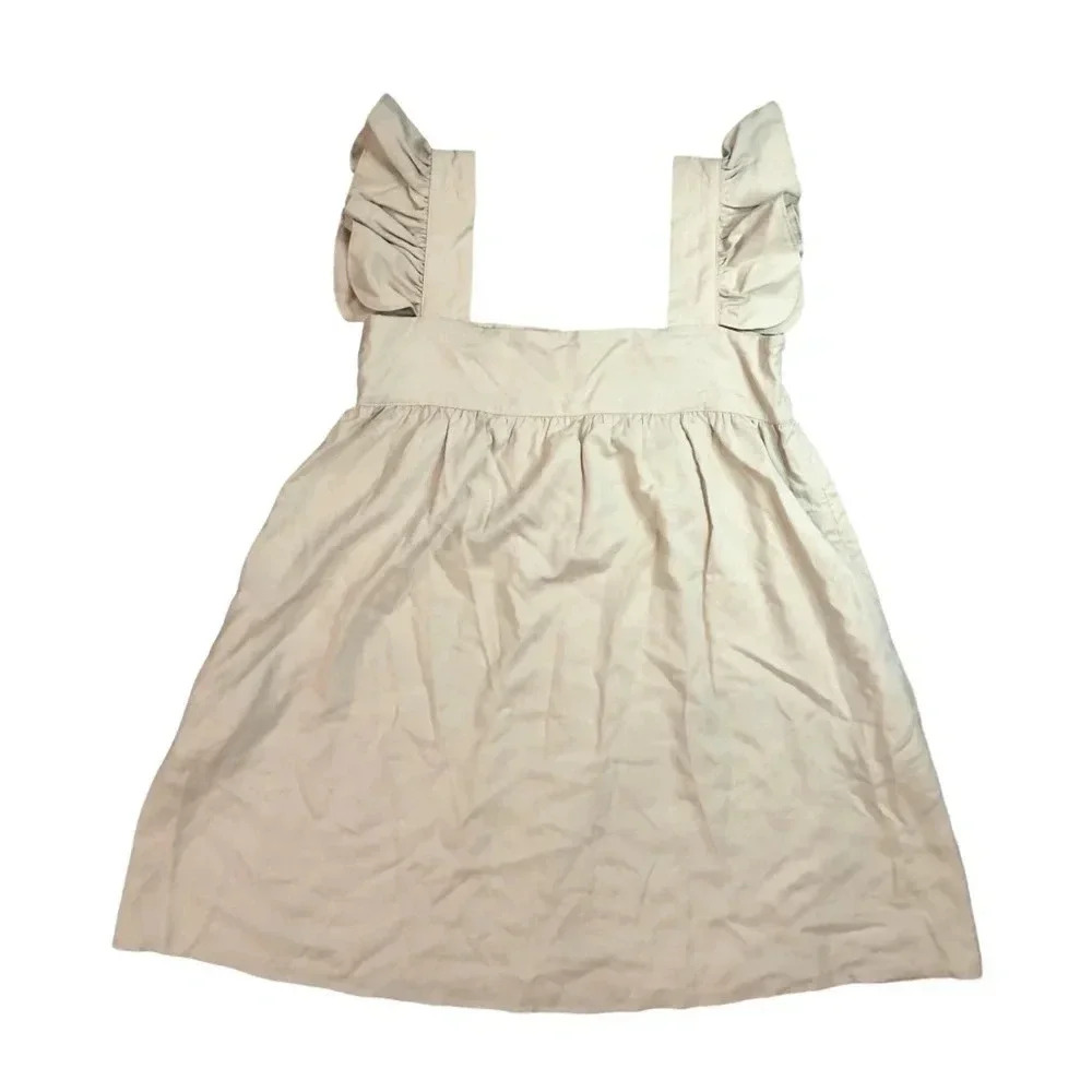 Few Moda O.P.T. One Pretty Time Aria Dress | Tan | Size XS